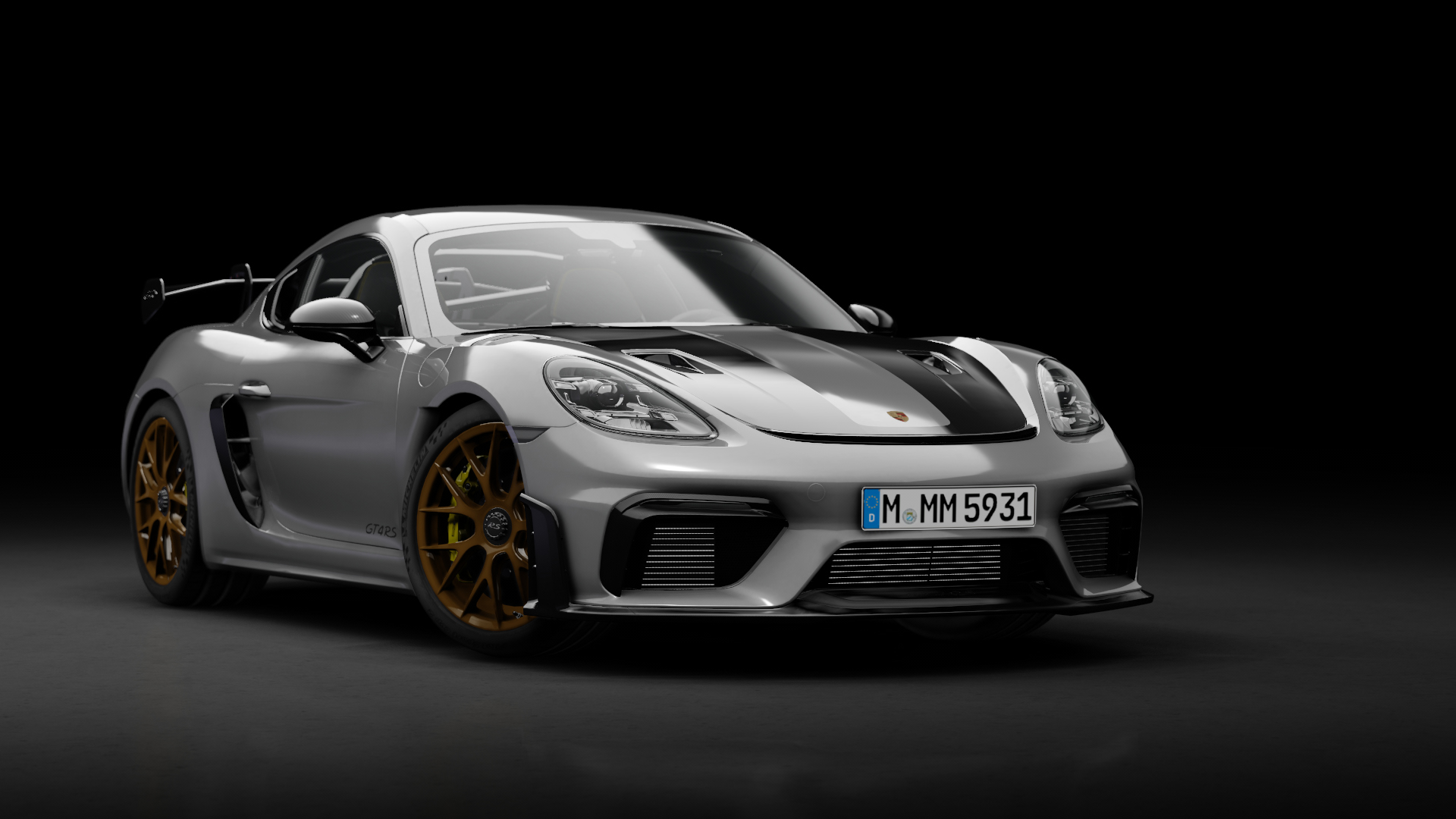 Porsche 718 Cayman GT4 RS, skin 06_grey