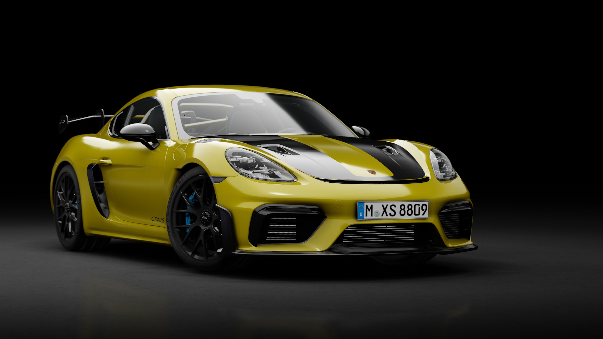 Porsche 718 Cayman GT4 RS, skin 10_racing_yellow