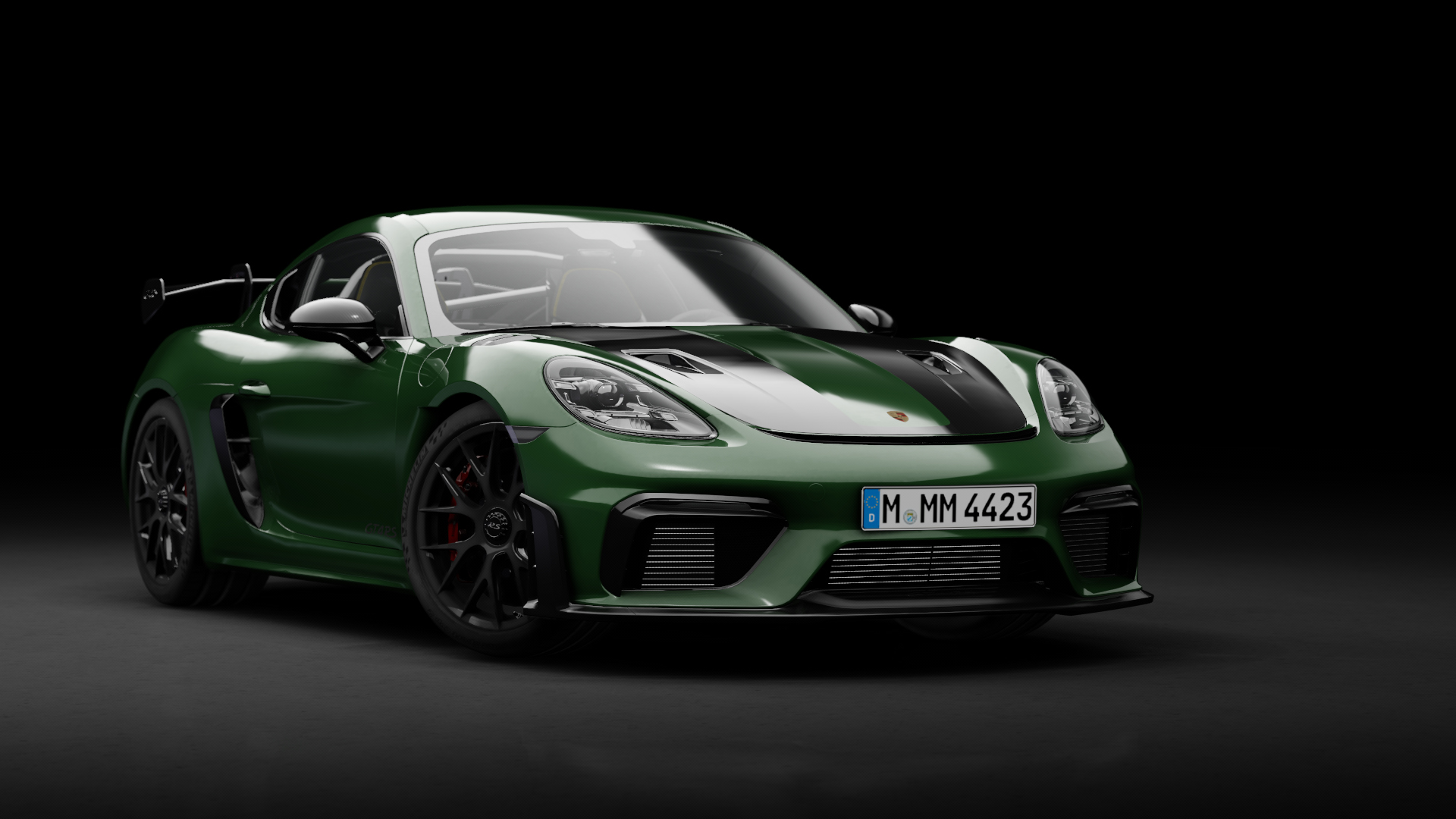 Porsche 718 Cayman GT4 RS, skin British Green