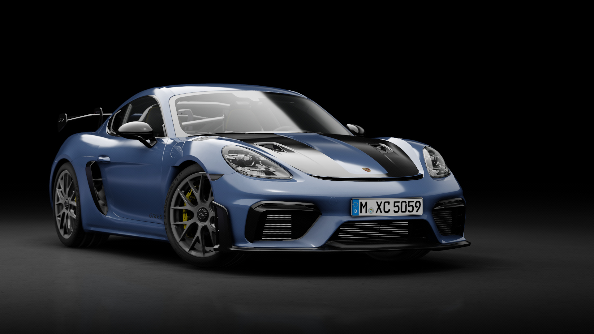 Porsche 718 Cayman GT4 RS, skin Gemini Metallic