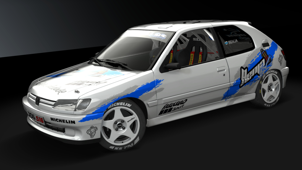 Peugeot 306 S16 Gr.N, skin Benja16v