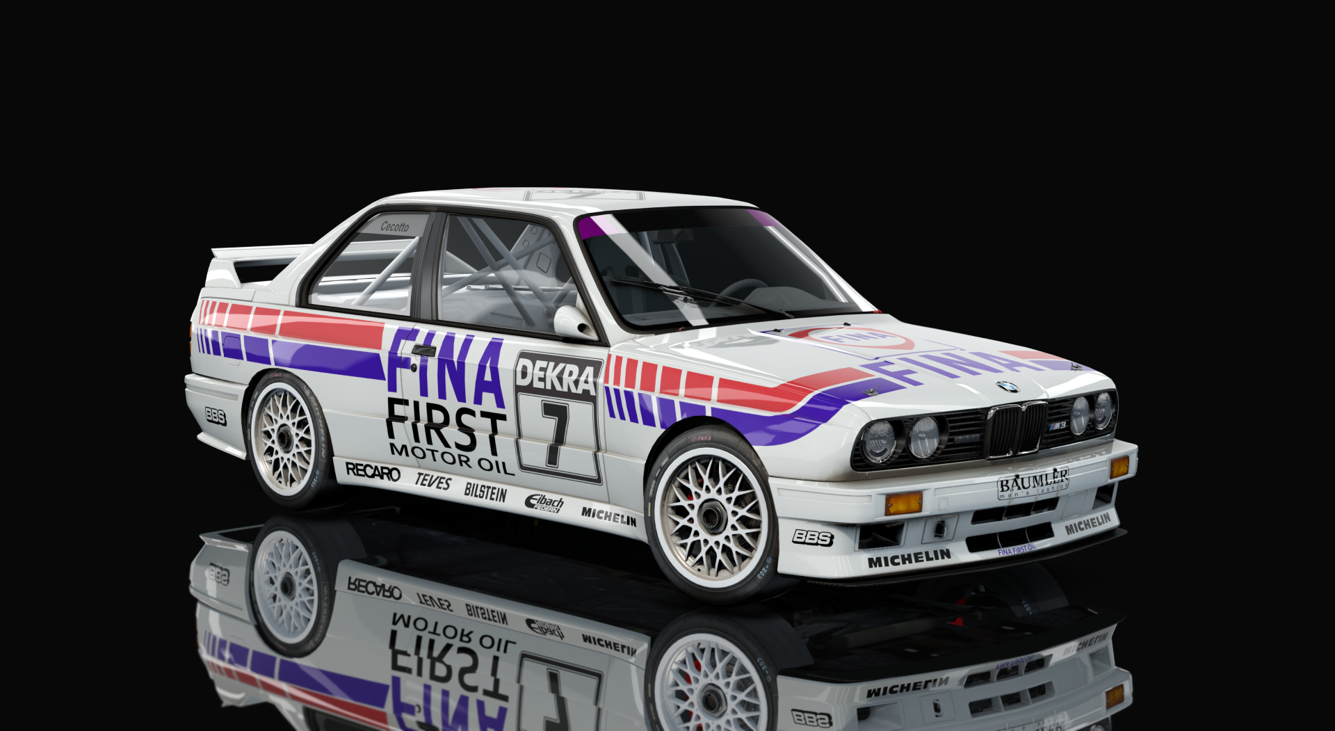 DTM BMW M3 E30, skin 7_Cecotto