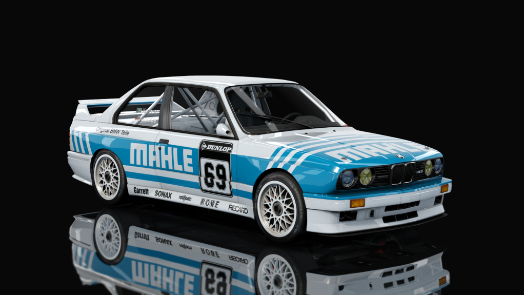 DTM BMW M3 E30, skin JP_Mahle