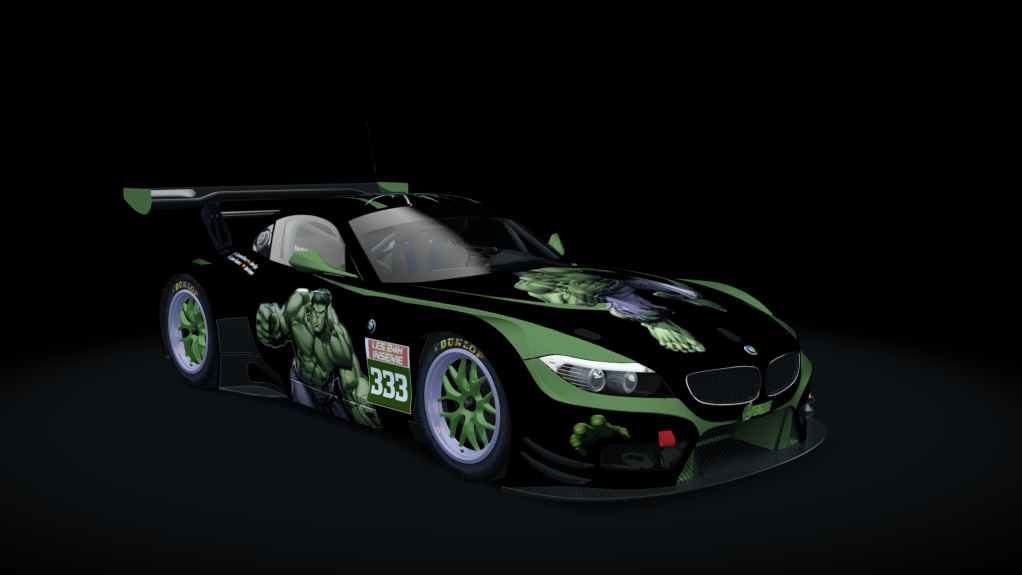 BMW Z4 GT3, skin 333_Avengers