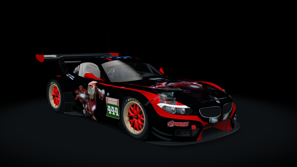 BMW Z4 GT3, skin 444_Avengers