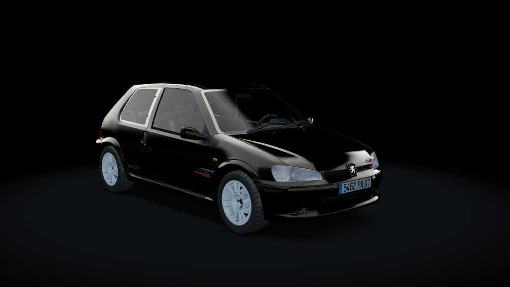 Peugeot 106 Rallye S2 Tuned, skin 02_black