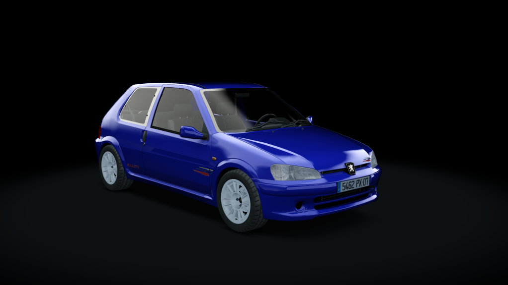 Peugeot 106 Rallye S2 Tuned, skin 03_blue