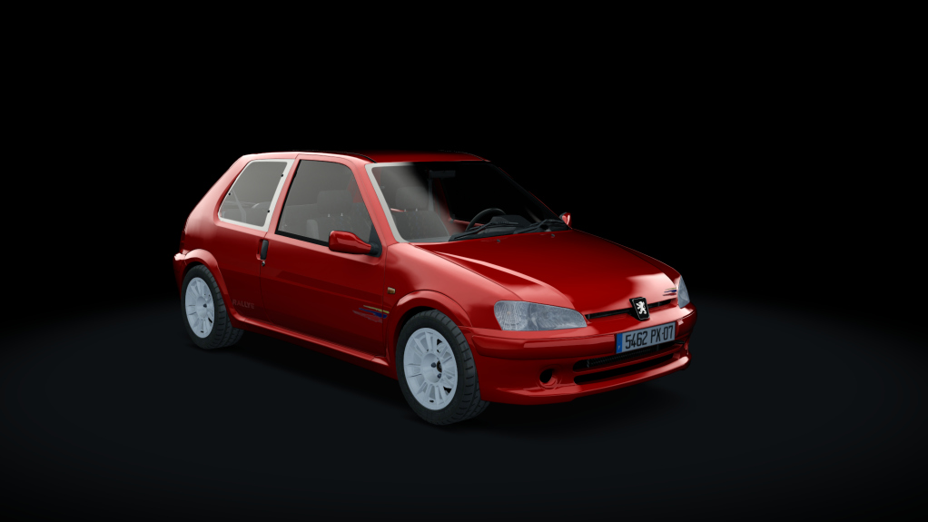 Peugeot 106 Rallye S2 Tuned, skin 04_red