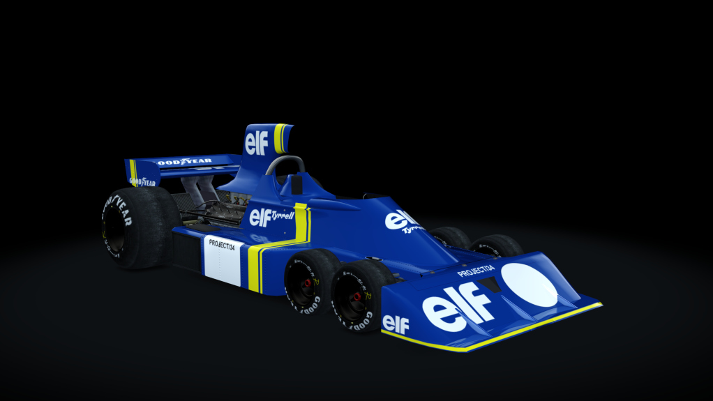 Tyrrell P34 1975, skin Presentation