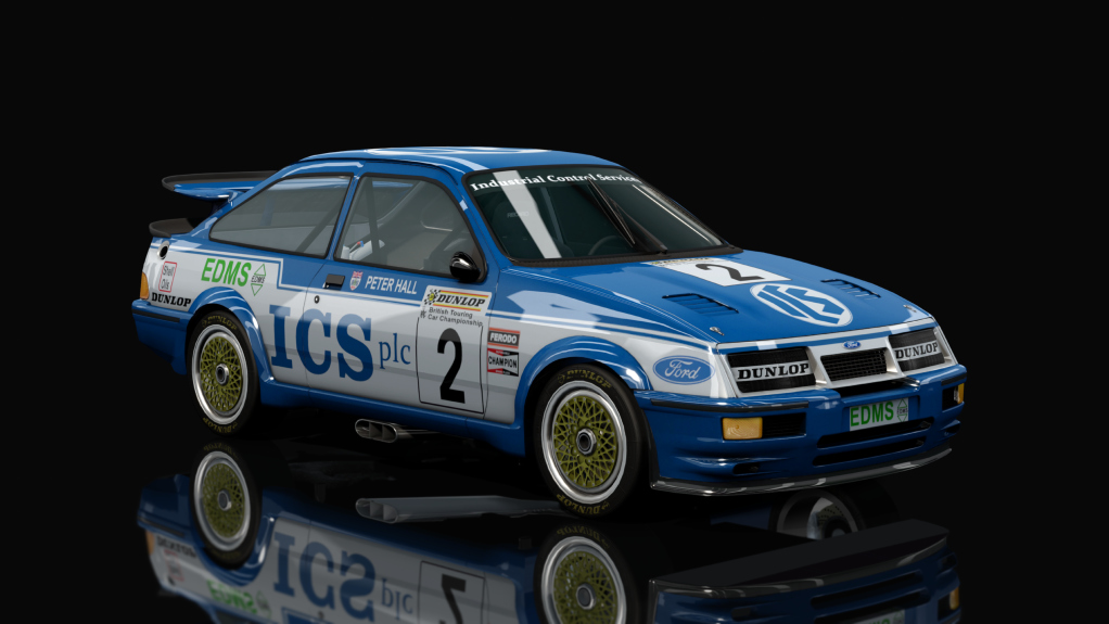 DTM Ford Sierra RS500, skin 87btcc_002_hall