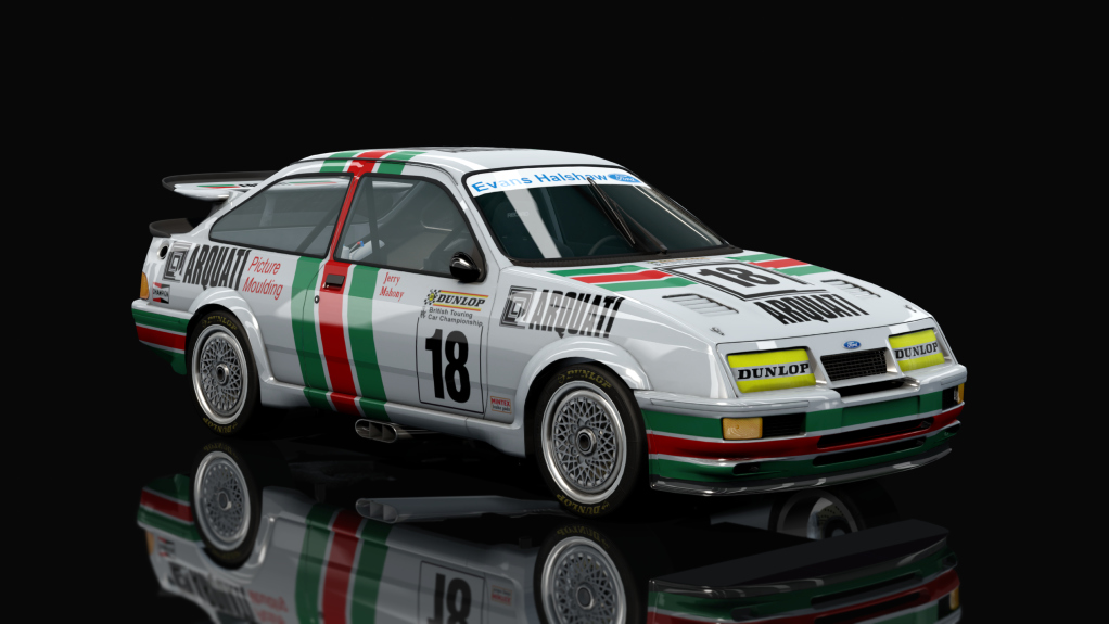 DTM Ford Sierra RS500, skin 87btcc_018_mahony