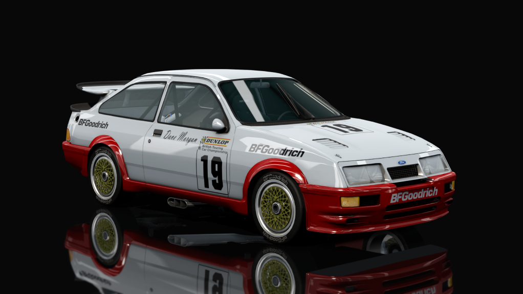 DTM Ford Sierra RS500, skin 87btcc_019_Morgan