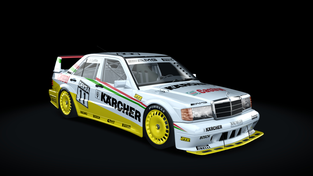 DTM Mercedes-Benz 190E DTM, skin 11_Laffite