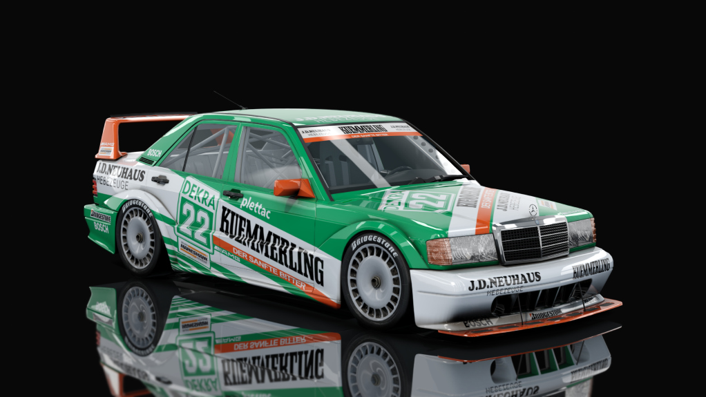 DTM Mercedes-Benz 190E DTM, skin 22_Kuemmerling