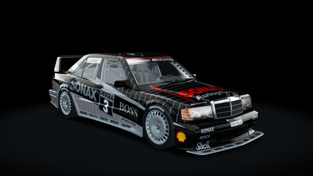 DTM Mercedes-Benz 190E DTM, skin 3_Ludwig