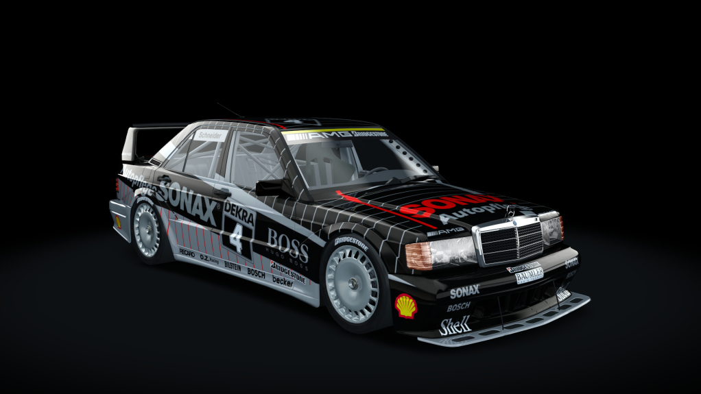 DTM Mercedes-Benz 190E DTM, skin 4_Schneider