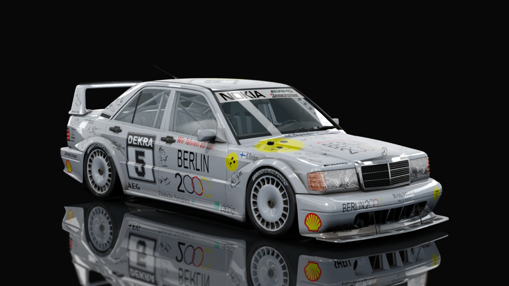 DTM Mercedes-Benz 190E DTM, skin Berlin_2000_5