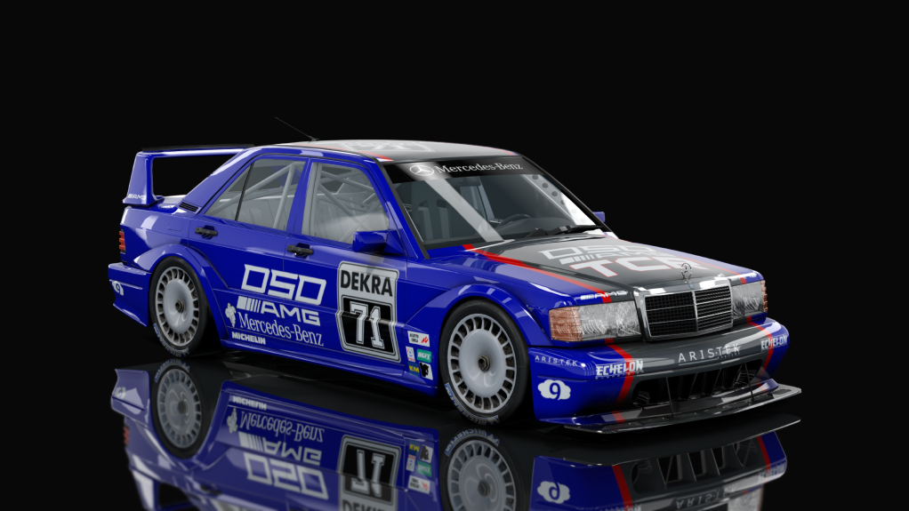 DTM Mercedes-Benz 190E DTM, skin Blue_71