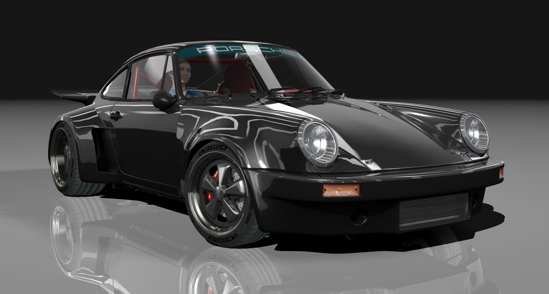 Porsche 911 Carrera RSR 4.0 Touring, skin 01_black