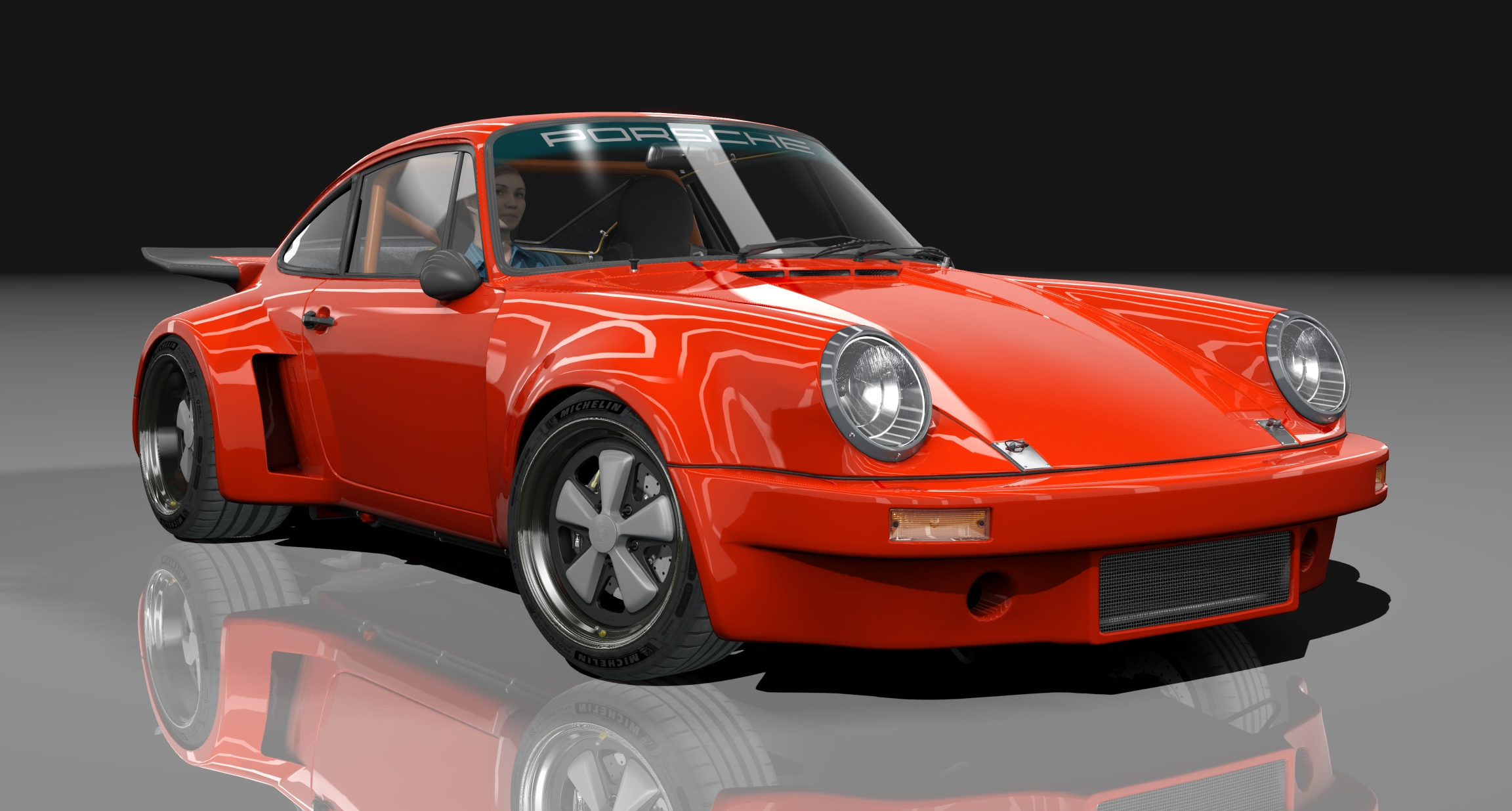 Porsche 911 Carrera RSR 4.0 Touring, skin 01_racing_red
