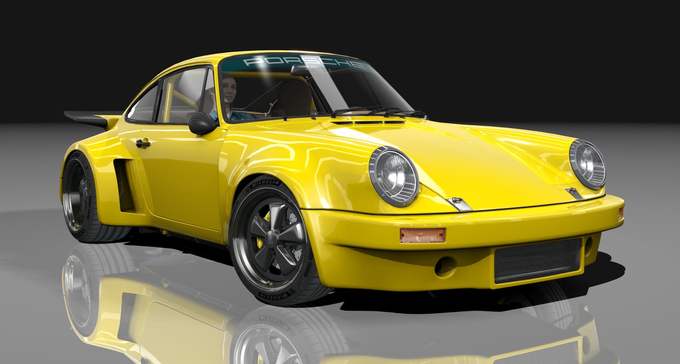Porsche 911 Carrera RSR 4.0 Touring, skin 04_racing_yellow