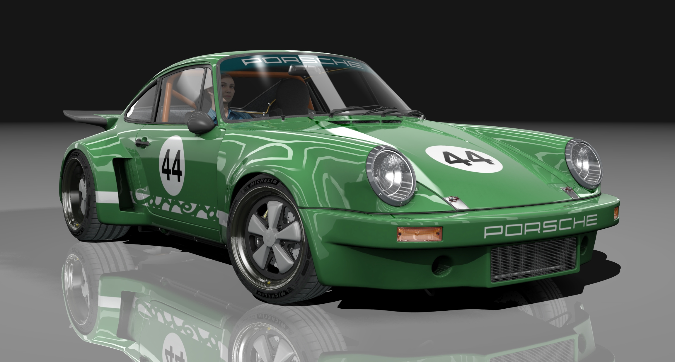 Porsche 911 Carrera RSR 4.0 Touring, skin 08_carrera_green