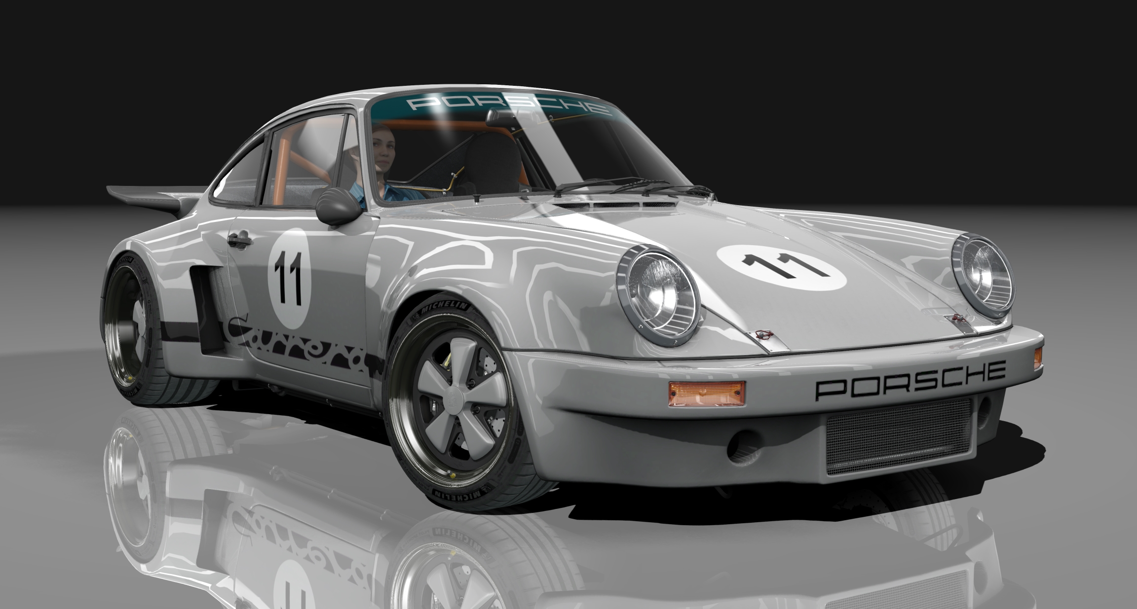 Porsche 911 Carrera RSR 4.0 Touring, skin 10_carrera_grey