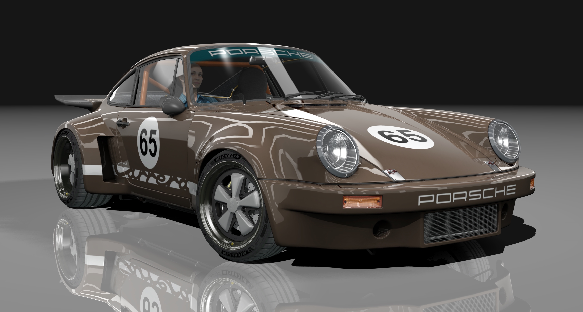 Porsche 911 Carrera RSR 4.0 Touring, skin 14_carrera_brown
