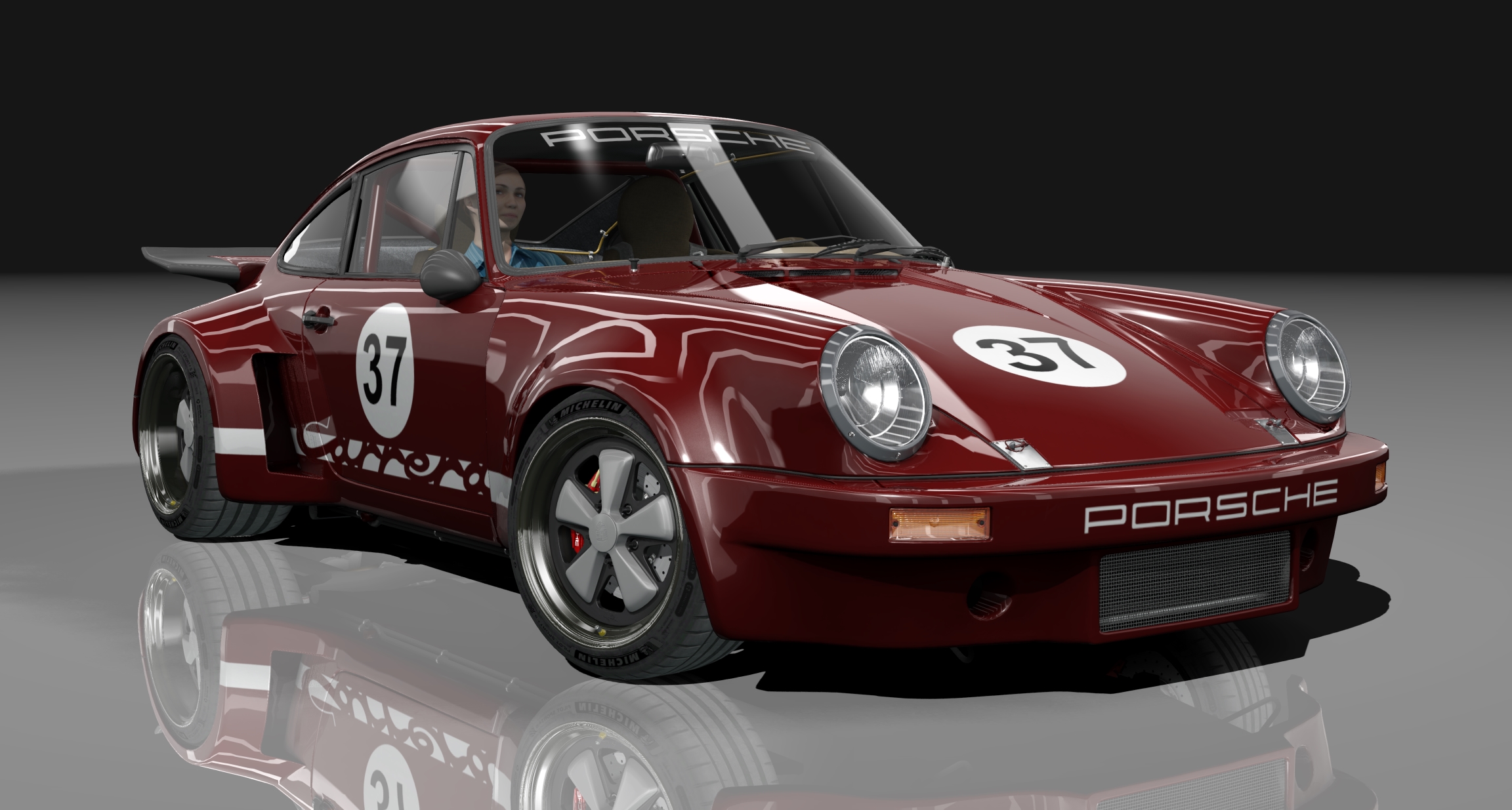 Porsche 911 Carrera RSR 4.0 Touring, skin 17_carrera_burgundy