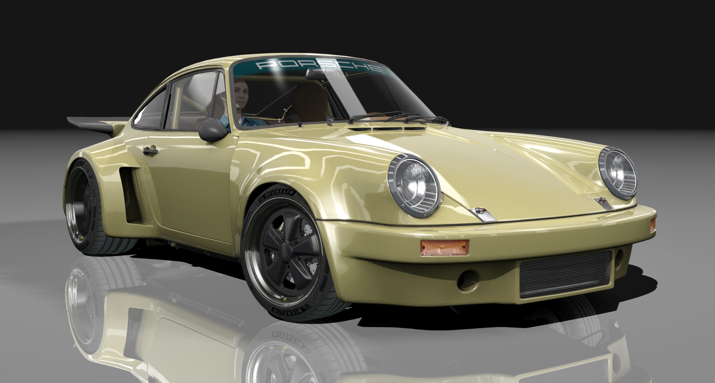 Porsche 911 Carrera RSR 4.0 Touring, skin 18_classic_green