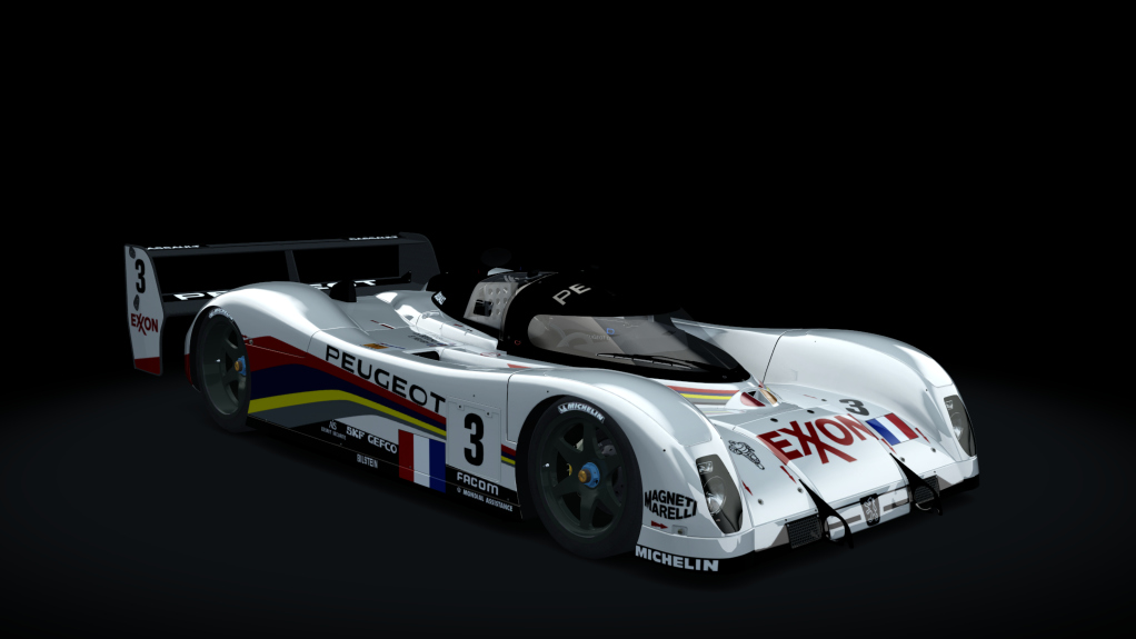 Peugeot 905 EVO 1 Bis, skin talbot