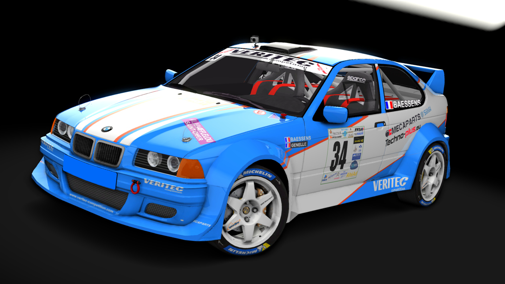 LF BMW 318 (E36) Compact F2000/14, skin BMWCompactBaessensCharlemagne17