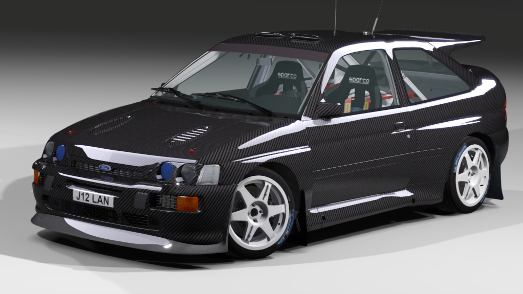 LF Gr.A AWD Ford Escort RS Cowsorth Gr.A, skin Carbon