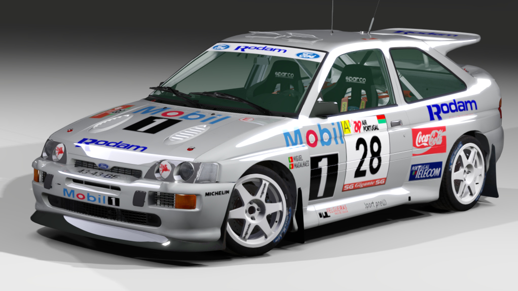 LF Gr.A AWD Ford Escort RS Cowsorth Gr.A, skin Jose Miguel Leite Faria 1995