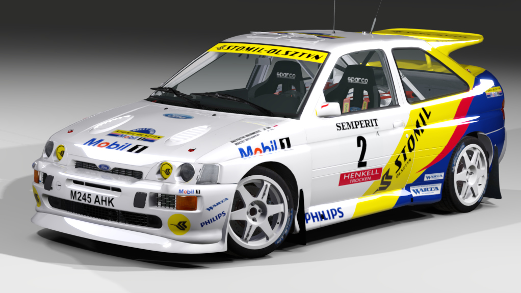 LF Gr.A AWD Ford Escort RS Cowsorth Gr.A, skin K.Hołowczyc-M.Wisławski 96'