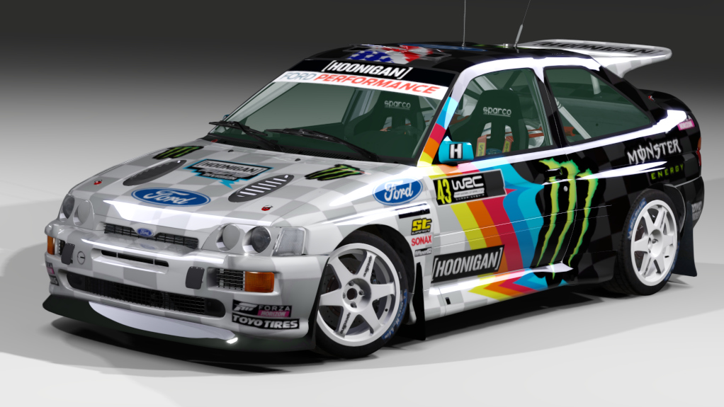 LF Gr.A AWD Ford Escort RS Cowsorth Gr.A, skin Ken Block