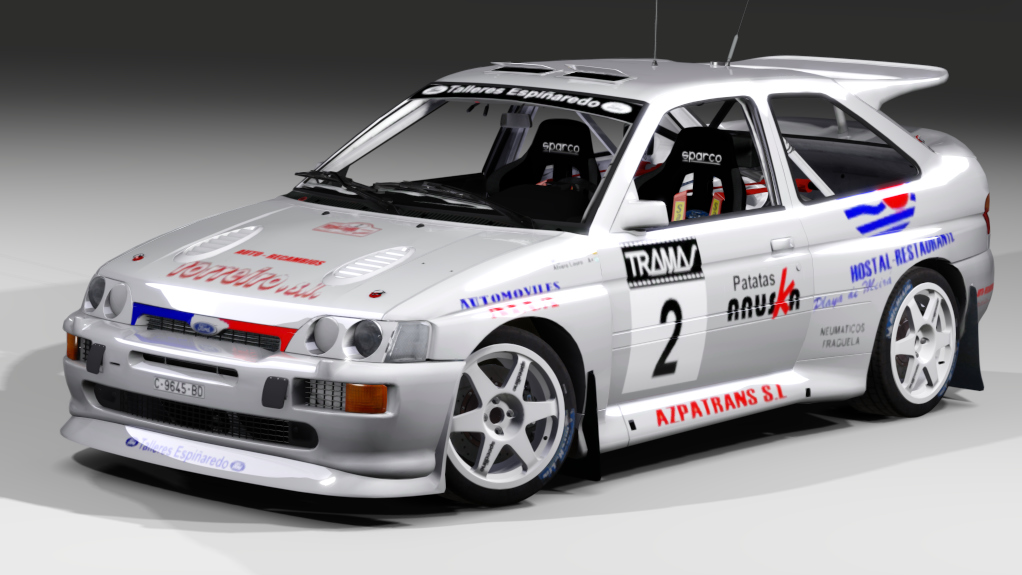 LF Gr.A AWD Ford Escort RS Cowsorth Gr.A, skin Louro