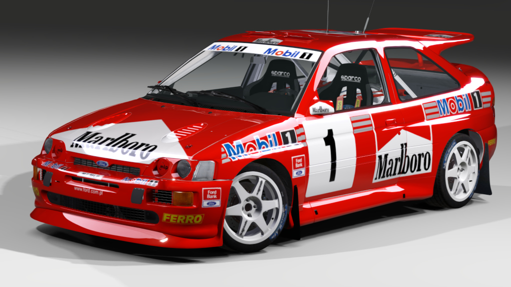 LF Gr.A AWD Ford Escort RS Cowsorth Gr.A, skin Marlboro