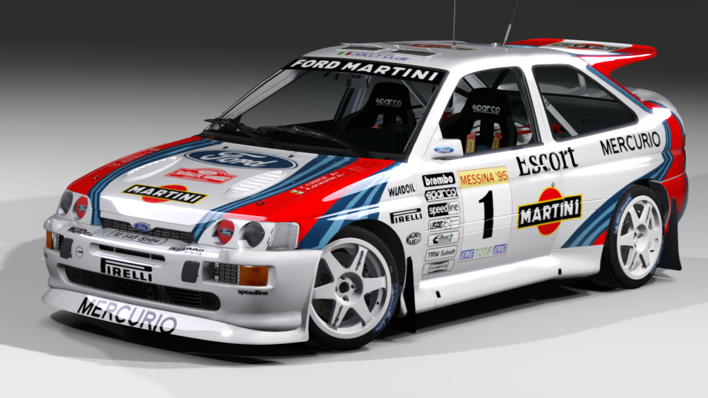LF Gr.A AWD Ford Escort RS Cowsorth Gr.A, skin Martini