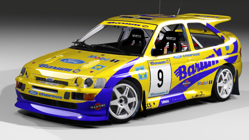 LF Gr.A AWD Ford Escort RS Cowsorth Gr.A, skin Rally Barum