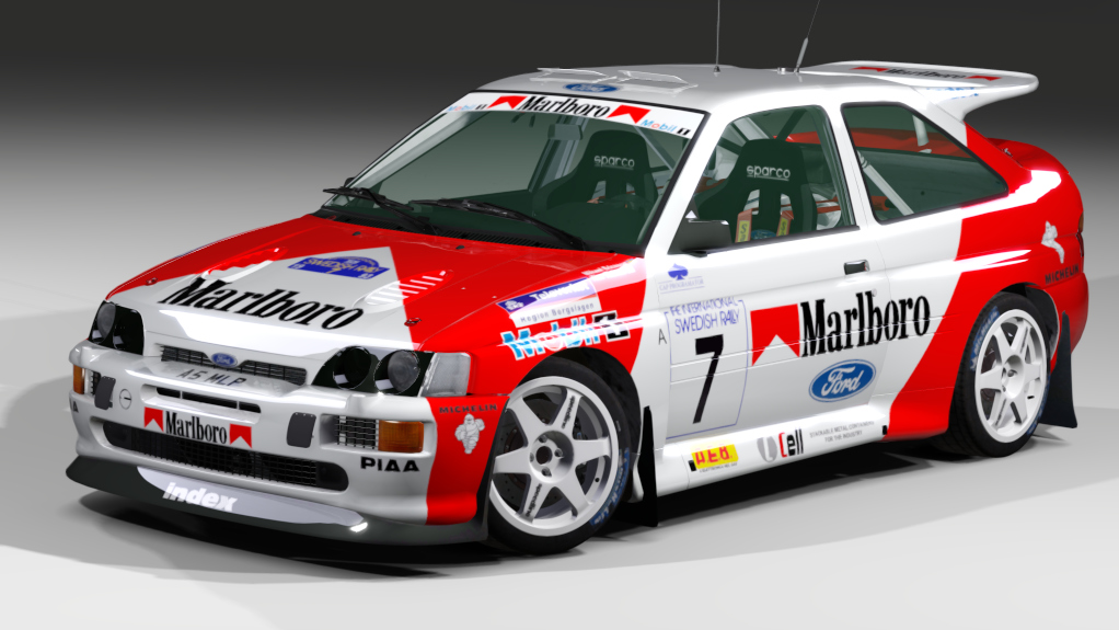 LF Gr.A AWD Ford Escort RS Cowsorth Gr.A, skin Sweden