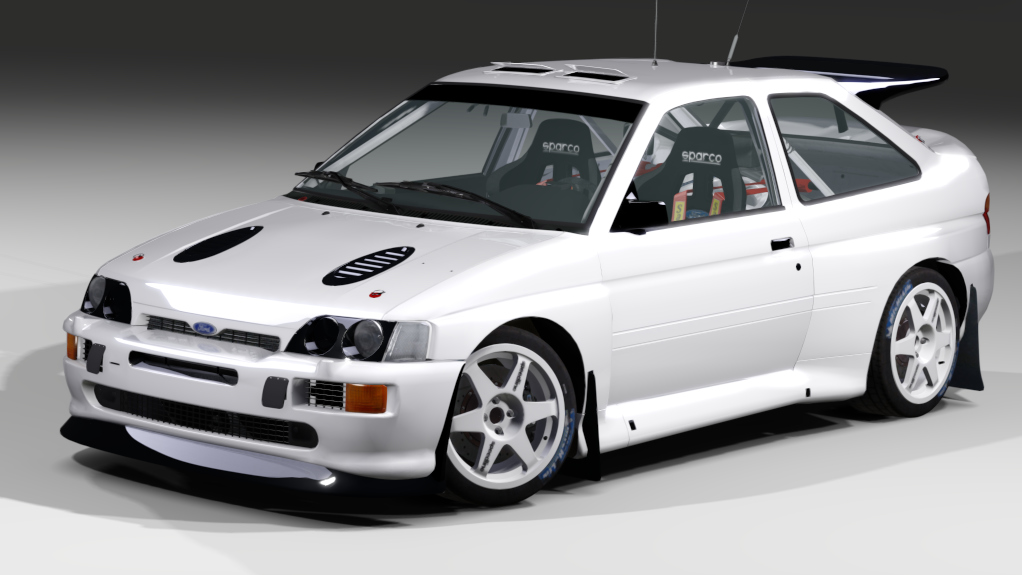 LF Gr.A AWD Ford Escort RS Cowsorth Gr.A, skin Test