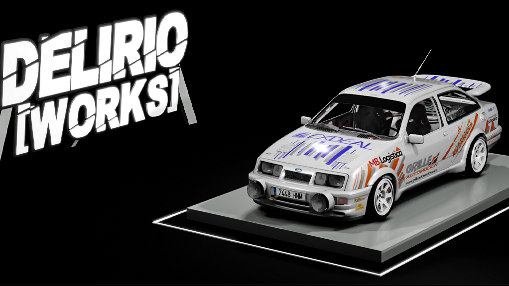 LF Gr.A RWD Ford Sierra RS Cosworth Gr.A, skin # JavierRamosGrille_bydelirioworks