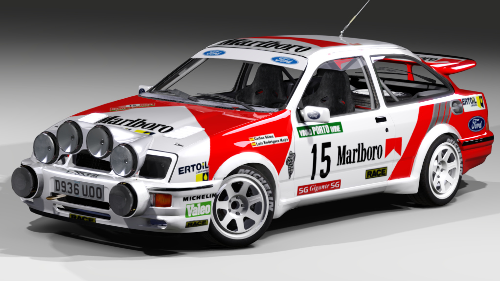 LF Gr.A RWD Ford Sierra RS Cosworth Gr.A, skin Carlos Sainz '88