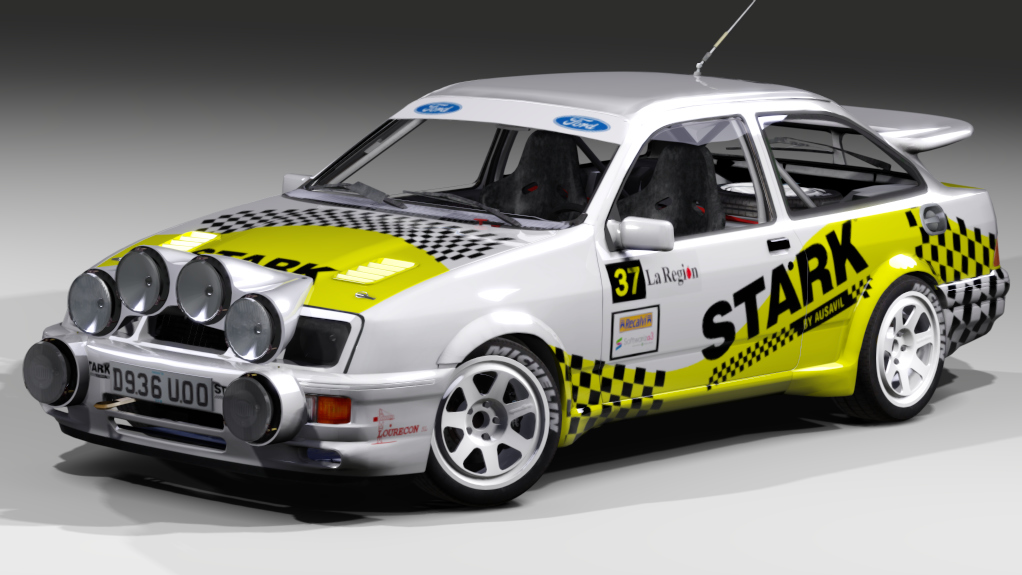 LF Gr.A RWD Ford Sierra RS Cosworth Gr.A, skin Javier Grille by OmaritoVR46