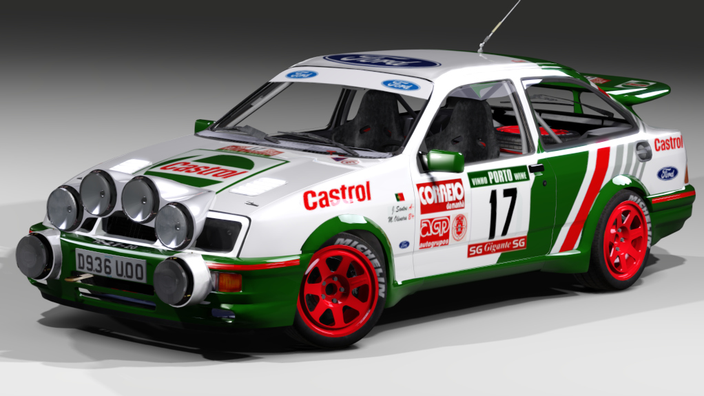 LF Gr.A RWD Ford Sierra RS Cosworth Gr.A, skin Joaquim Santos - Diabolique '88