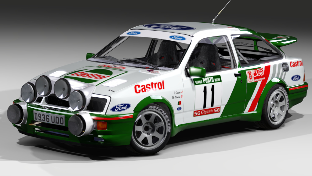 LF Gr.A RWD Ford Sierra RS Cosworth Gr.A, skin Joaquim Santos - Diabolique '89