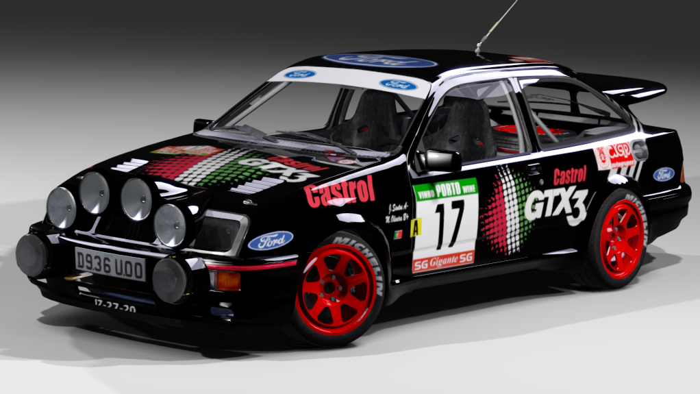 LF Gr.A RWD Ford Sierra RS Cosworth Gr.A, skin Joaquim Santos - Diabolique '90