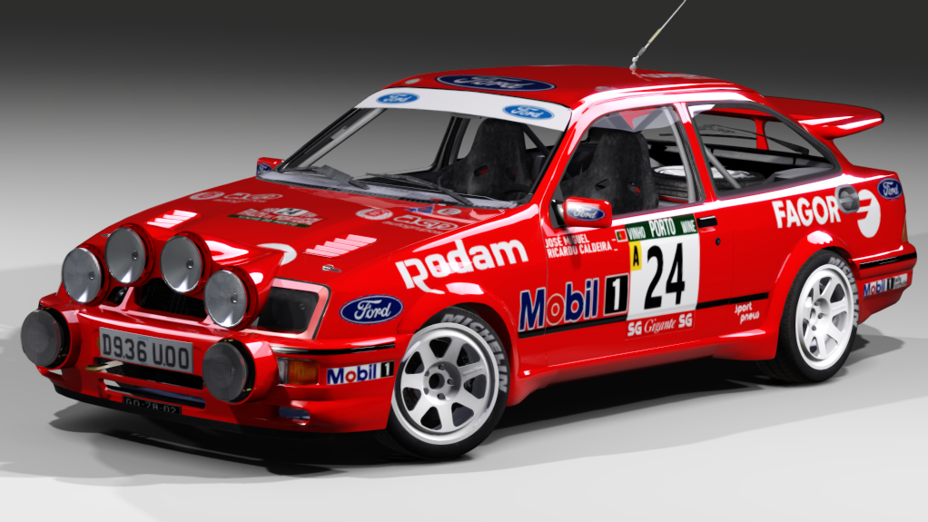LF Gr.A RWD Ford Sierra RS Cosworth Gr.A, skin Jose Miguel Leite Faria 1989