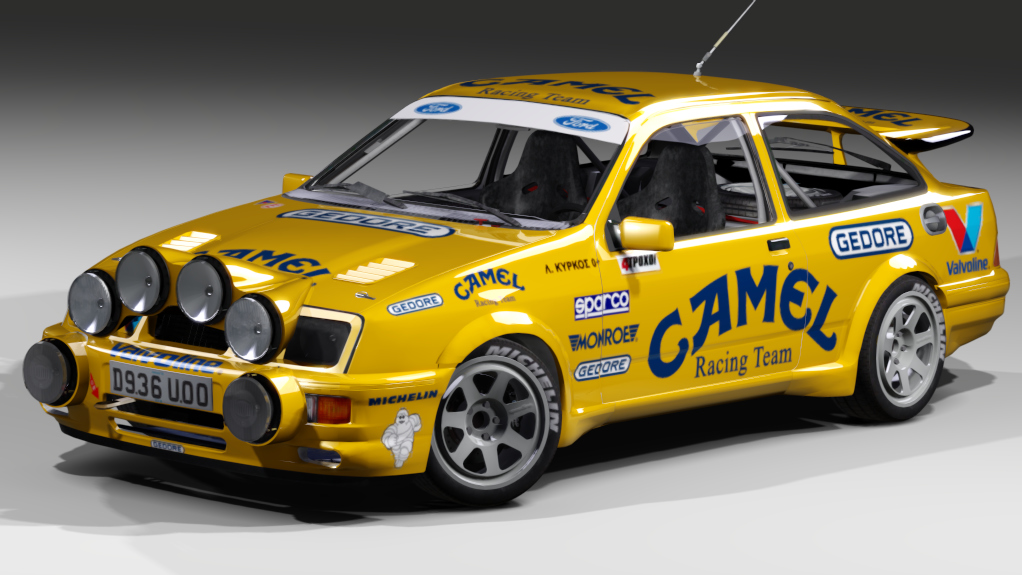 LF Gr.A RWD Ford Sierra RS Cosworth Gr.A, skin Kirkos